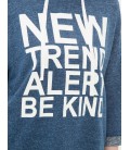 Cotton Hooded T-Shirt long sleeve, relaxed fit, printed T-shirts 6YAL11520JK740