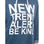 Koton Kapüşonlu T-Shirt Uzun Kollu, Rahat Kesim, Baskılı T-Shirt  6YAL11520JK740