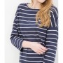 Koton Bisiklet Yaka, Uzun Kollu, Rahat Kesim, Çizgili T-Shirt  6YAK13841OKL89