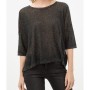 Cotton scoop-neck, long sleeves, Classic Fit, medium-sized Sweater 6YAK94709GT999