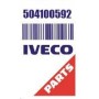 Original IVECO - daily digits, the rear door lower PLASTIC 504100592