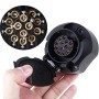 TIROL 13-pin Trailer Socket material iced Black 13-Pole Socket Trailer towbar Towing socket 12 V