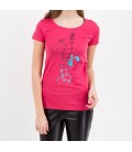 Mavi Girl Grafik T-Shirt Koyu Pembe 163255 13882