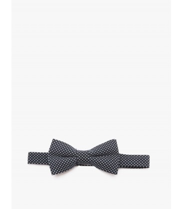 Detailed cotton Polka-Dot bow tie 8KKB90018GA02C
