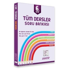 6. Sınıf Tüm Dersler Soru Bankası Karekök Yayınları