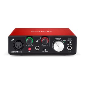 Audio interface Focusrite SCARLETT SOLO 2ND GEN Monitor controlling, incl. software