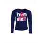 Hummel Lacivert Kız Çocuk T-Shirt C09127-7814