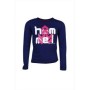 Hummel Lacivert Kız Çocuk T-Shirt C09127-7814