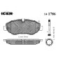 İcer Sprinter II Crafter Fren Balatası 141786 203 90R 01111/1674