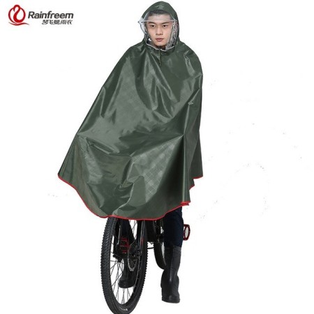 RainFreem Bisiklet Yağmurluk Yeşil Panço