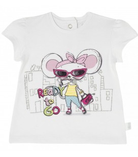 Chicco Kısa Kollu Mouse Tshirt 61882