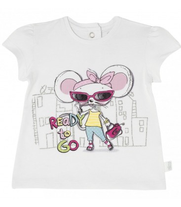 Chicco Kısa Kollu Mouse Tshirt 61882