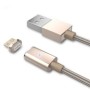 Manyetik Adsorpsiyon 3. Gen 1.2M Örgülü Tel Mikro USB Veri Şarj Kablosu