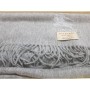 Burberry Kaşmir Atkı Unisex Düz Gri