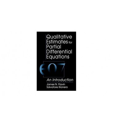 Qualitative Estimates For Partial Differential Equations An Introduction