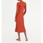 Zara Polo Yaka Fitilli Elbise 5755