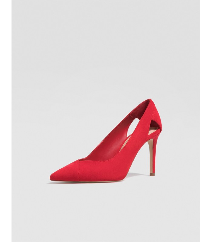 Stradivarius Red cut-out high heel court shoes Bayan Topuklu Ayakkabı ...