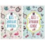 Alice Harikalar Diyarında - Alice Aynanın İçinde İki Kitap Bir Arada
