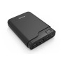 S-Link Swapp IP-S10 10000mAh Lcd Göstergeli TYPE-C Powerbank Siyah Taşınabilir Pil Şarj Cihazı