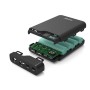S-Link Swapp IP-S10 10000mAh Lcd Göstergeli TYPE-C Powerbank Siyah Taşınabilir Pil Şarj Cihazı