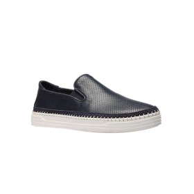 İnci Hakiki Deri Lacivert Erkek Loafer 3177