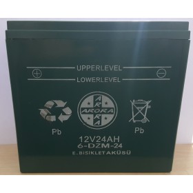 Arora Elektrikli Bisiklet Aküsü 12V 24Ah