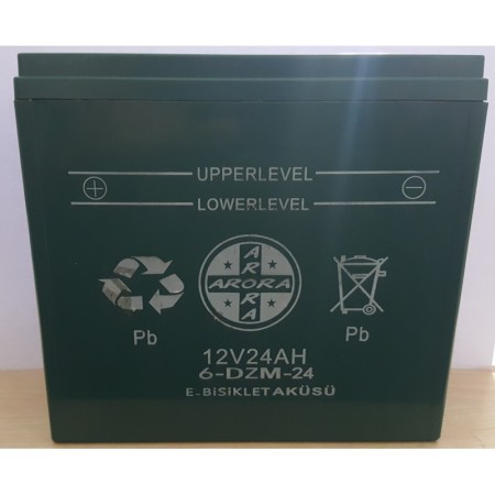 Arora Elektrikli Bisiklet Aküsü 12V 24Ah