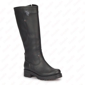U.S. Polo Assn. RUBY Siyah Kadın Deri Çizme 100263500