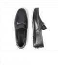 City Life Siyah Erkek Deri Loafer Ayakkabı  5179430301200
