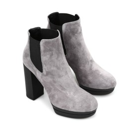 HOGAN Stiefelette Opty Kadın Ayakkabı H299 - Grau