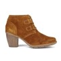 Clarks Bayan Carleta Lyon Suede Tan Bot