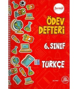 Formül 6. Sınıf Türkçe Ödev Defteri