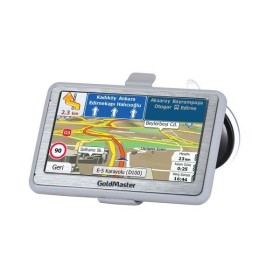 GOLDMASTER NAV-514 5" NAVİGASYON CİHAZI BEYAZ