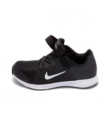 Nike Downshifter 8 (Psv) Siyah Gri Gumus Erkek Çocuk Koşu Ayakkabısı 922854-001