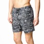 Calvin Klein Medium Drawstring Jungle Print Black Erkek Şort