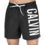 Calvin Klein Medium Drawstring Black Erkek Mayo Şort