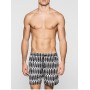 Calvin Klein Surf Print Medium Drawstring Surfs Up Print Black Erkek Mayo Şort