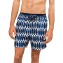 Calvin Klein Surf Print Medium Drawstring Surfs Up Print Blue Erkek Mayo Şort