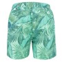 Calvin Klein  Medium Drawstring Jungle Print Green Erkek Mayo Şort