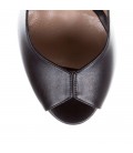 Derimod Kadın Topuklu Siyah Ayakkabı 17SFD137618