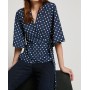 Koton Kadın Lacivert T-Shirt 8YAK13137EK06V