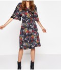 Koton Kadın Çiçekli Elbise 8KAF80292FW07D