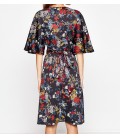 Koton Kadın Çiçekli Elbise 8KAF80292FW07D