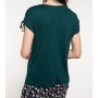 DeFacto Kadın Omuzları Büzgü Detaylı T-shirt I9493AZ GN465