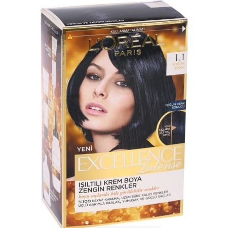 Loreal Paris Excellence İntense 1.1 Yoğun Siyah Saç Boyası