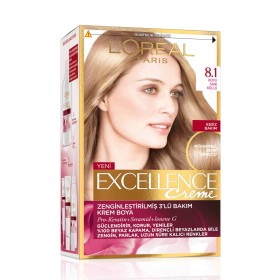L'Oreal Paris Koyu Sarı Küllü Saç Boyası - Excellence Creme 8.1