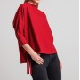 Koton Kadın Bordo T-Shirt 8KAK13668EK480