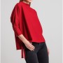 Koton Kadın Bordo T-Shirt 8KAK13668EK480