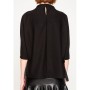 Koton Kadın Yüksek Yaka T-Shirt 8KAK13668EK999