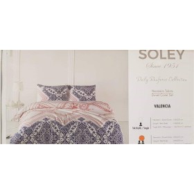 Soley Daily Ranforce Colecton Çift Kişilik Nevresim Takımı Valencıa